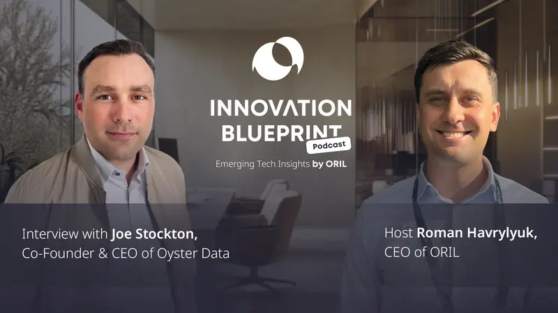 Asset Management, AI & Predictive Maintenance  – With Joe Stockton, Oyster Data